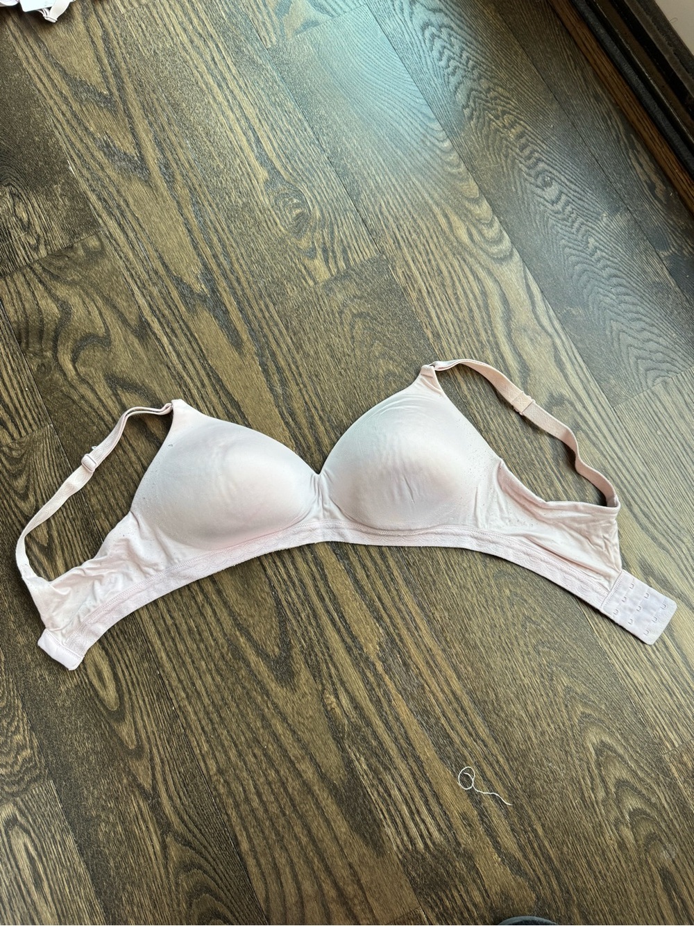 Warner's Pale Pink Wireless Everyday Bra